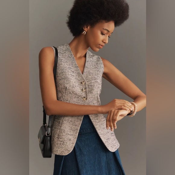 Anthropologie ASTR The Label Delphia Vest XL - Picture 4 of 15